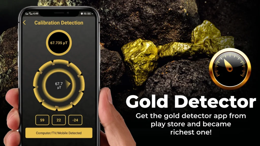 اپلیکیشن Gold Detector - Gold Finder