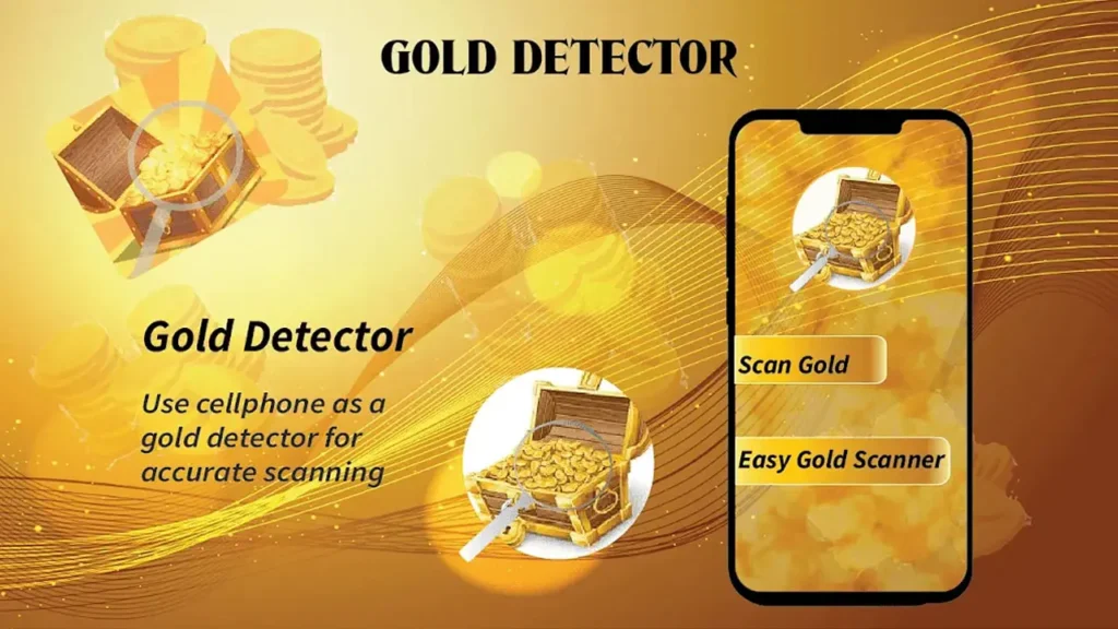 Gold Detector app with Sound