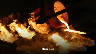 طلای آب شده
