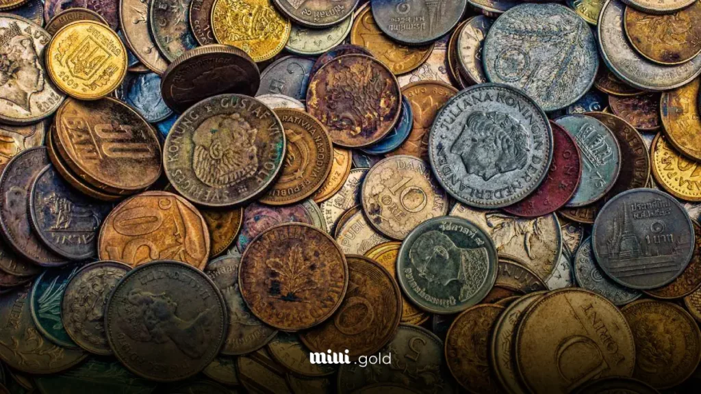 سکههای طلای دوره افشاریان