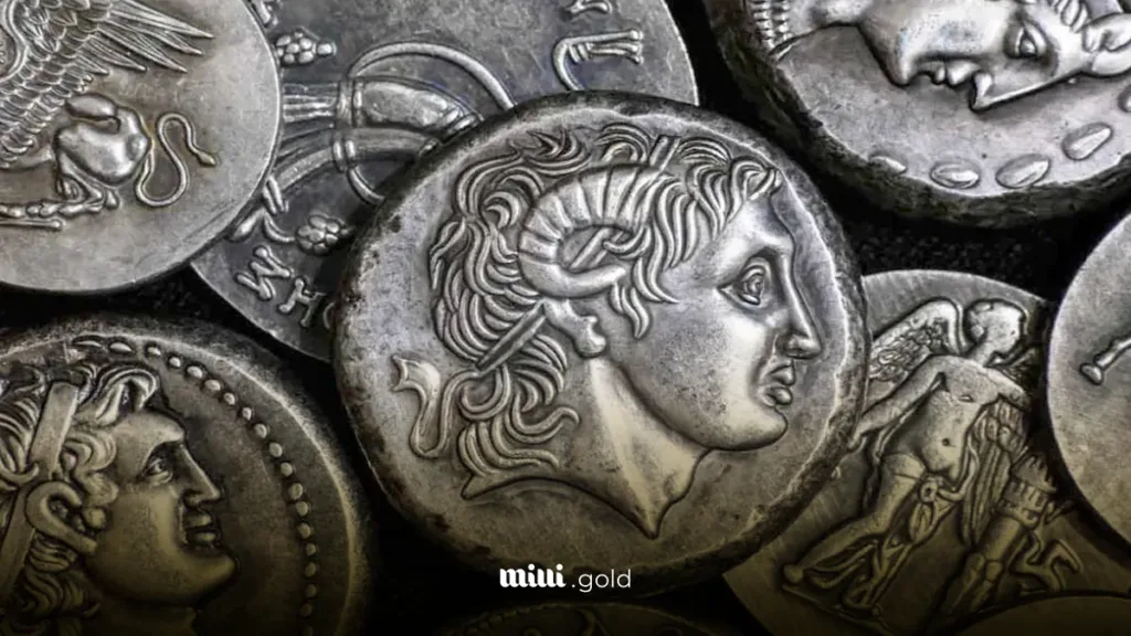 سکههای طلای دوره ساسانی