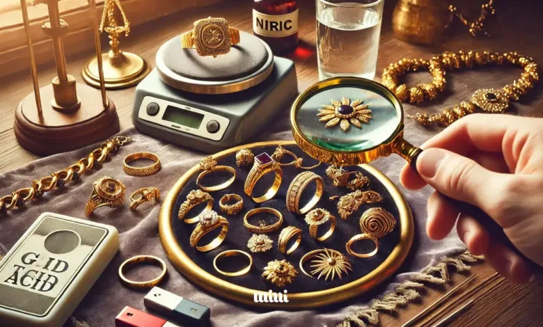 تشخیص طلای اصل