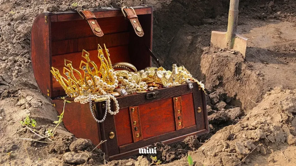 صندوق گنج طلا