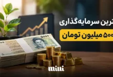 بهترین سرمایه گذاری با ۵۰۰ میلیون تومان