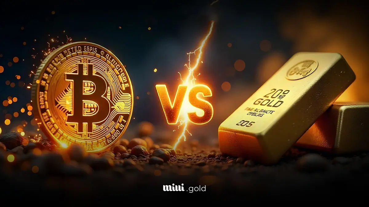 بیت کوین و طلا