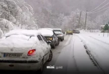 بارش برف و کولاک