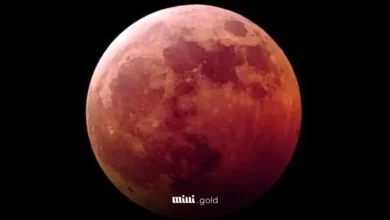 ساعت دقیق ماه گرفتگی امشب ۱۶ شهریور ۱۴۰۴