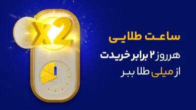 ساعت طلایی میلی