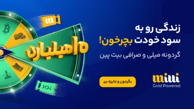 گردونه میلیاردی میلی و صرافی بیت پین