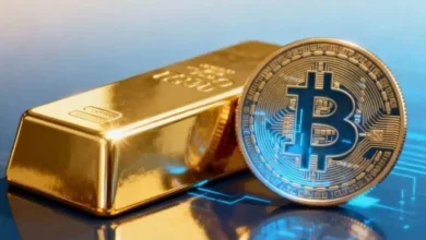 ریزش قیمت طلا و بیتکوین